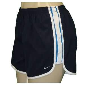  Nike Womens FIT Dry TEMPO Running Shorts Navy L Sports 