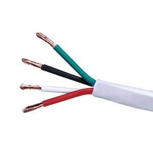 14AWG CL2 Rated 4 Conductor Loud Speaker Cable   100ft (For In Wall 