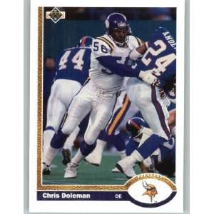  1991 Upper Deck #330 Chris Doleman   Minnesota Vikings 