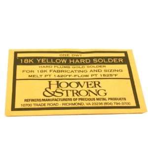    Hoover & Strong 18k Yellow Hard Solder 1dwt