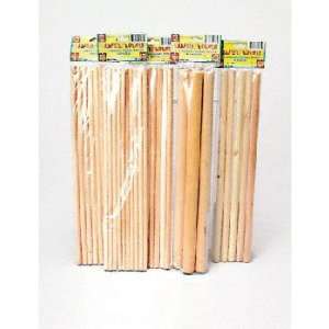 Assorted 41 Piece Wood Dowel Sticks Case Pack 48 