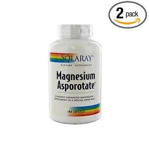  Magnesium Asporotate 400mg 120 Capsules 2PACK Health 