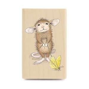  Stampabilities House Mouse Wood Mounted Rubber Stamp 