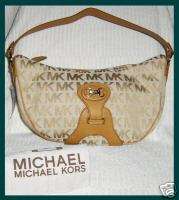 Michael Kors Chestertown Large Hobo Handbag Tan NWT$238  