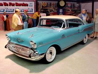 1957 Chevrolet BelAir Larkspur Blue/Harbor Blue 2DHT  