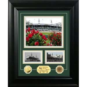 Churchill Downs Track Soil Marquee Horse Racing Framed Photo Mint 