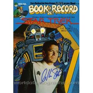  William Shatner Signed Comic Book and Record Set Certified 