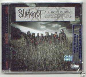 SLIPKNOT ALL HOPE IS GONE SEALED CD NEW 2008  