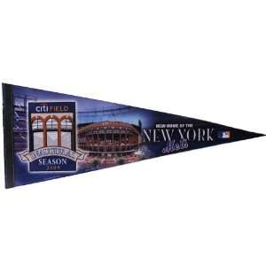 New York Mets Citi Field Inaugural Season 12 x 30 Stadium Felt 