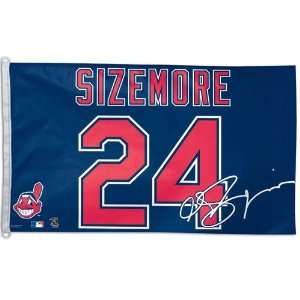  MLB Grady Sizemore Flag   3X5 Patio, Lawn & Garden