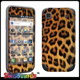   Yellow Cheetah Vinyl Case Decal Skin To Cover Your SAMSUNG Galaxy S 4G