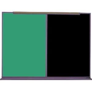  800 Series Type Br/Bl Combo Chalkboard and Tackboard in 