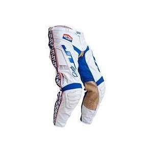  JT RACING CLASSICK ALS MX PANTS (40) (WHITE/BLUE 