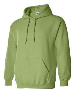   Hooded Sweatshirt, Kiwi Green, Blank Hoodie In 8 Sizes, (18500)  