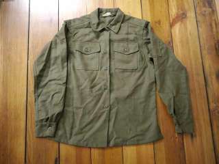  Weight US Army Military WOOL Field Shirt Size 10 GABERDINE  