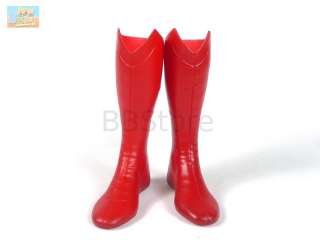   Superman 1 1978 RED BOOTS Christopher Reeve 1/6 Scale Figure Shoes NEW