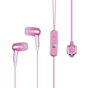  Sound Stereo Earphone Headset Pink vx8500011 for LG CB630 (Invision 