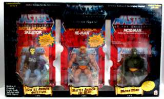 HE MAN MOTU COMMEMORATIVE SERIES LIMITED EDITION EXCLUSIVE 5 PACK MIB 