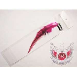  Clip in Hair Extension Feathers Double Americana (Hot Pink 