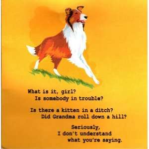  Lassie, the Television Series, Talking Birthday Card with 