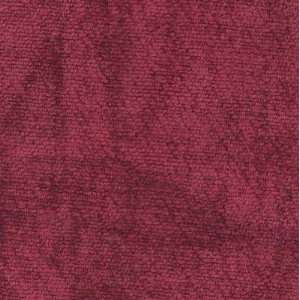  60 Wide Washed Chenille Deep Red Fabric By The Yard 