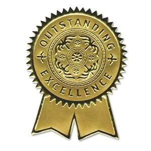  Southworth  Gold Foil Certificate Seals, Excellence, 12 