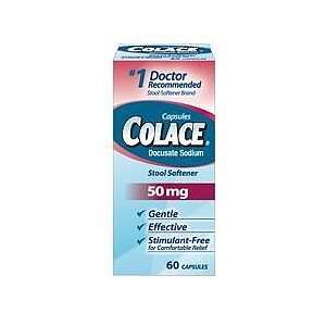  Colace Stool Softener Capsules 50mg 60 Health & Personal 