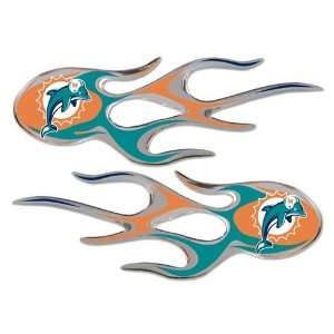 Miami Dolphins Micro Flame Graphics 