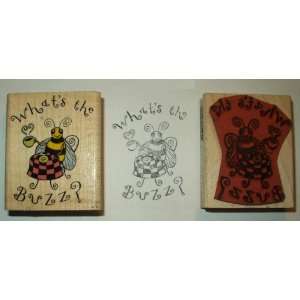  Rubber Stamp Bee   Whats the Buzz: Toys & Games