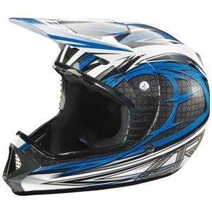  Z1R Rail Fuel Helmet   X Large/White/Blue: Automotive
