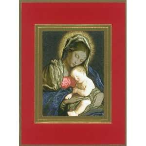 2011 Brett Collection Madonna and Child Luxury Christmas Card 4x6 