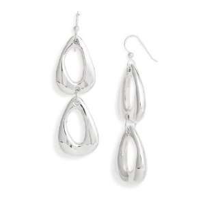  Simon Sebbag Double Abstract Drop Earrings: Jewelry