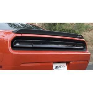 GTS GT4163 Dodge Challenger Tail Light Covers   Smoke   Center Section 
