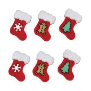  Jesse James Dress It Up Holiday Embellishments Stockings 