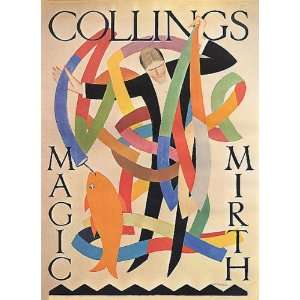  Collings Mirth Master Magic Magician Vintage Poster 