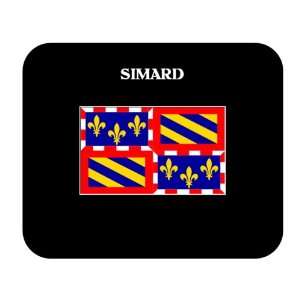    Bourgogne (France Region)   SIMARD Mouse Pad 