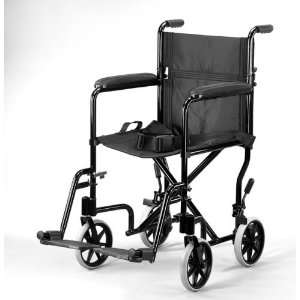 Invacare Lightweight Flame Colored Aluminum Transport Chair  BURGUNDY 