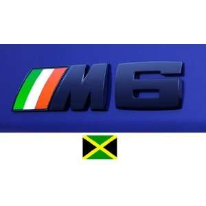   Overlays  For E63 M6 OEM Logo Only  Jamaica Flag Colors Automotive