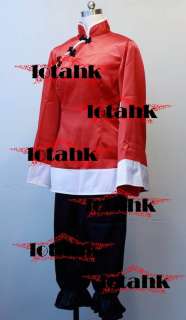 Hetalia Axis Powers China Cosplay Costume Custom Made