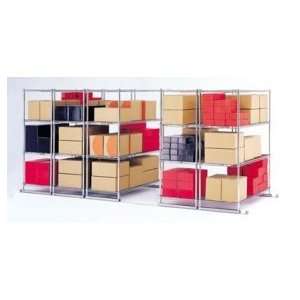  5 Unit Steel Wire Shelving System   72W x 24D Units 