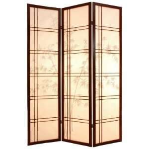   Furniture Bamboo Tree Room Divider Rosewood, Rosewood: Home & Kitchen