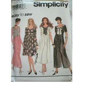  MISSES DRESS IN TWO LENGTHS AND JUMPSUIT SIZES 6 8 10 