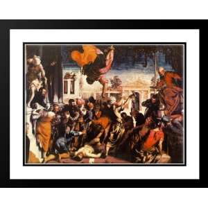  Tintoretto, Jacopo Robusti 36x28 Framed and Double Matted 