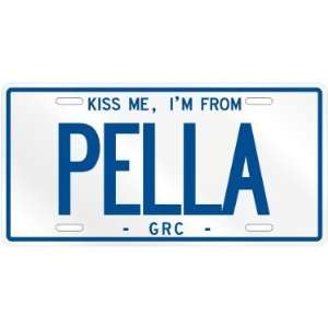   ME , I AM FROM PELLA  GREECE LICENSE PLATE SIGN CITY