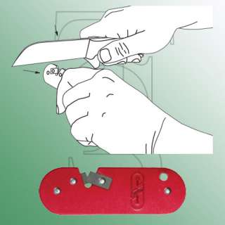 STERLING Compact Pocket All Purpose Knife Sharpener USmade  