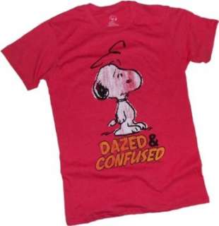 Snoopy    Dazed and Confused    Peanuts T Shirt Clothing