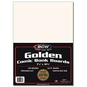  BCW Golden Comic Book Backing Boards 1 pack Comic Book 