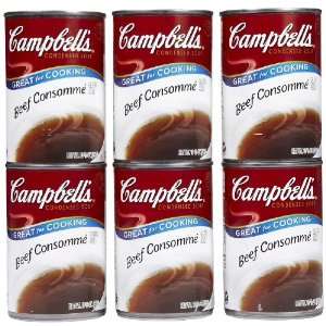 Campbells Condensed Soup Beef Consomme: Grocery & Gourmet Food