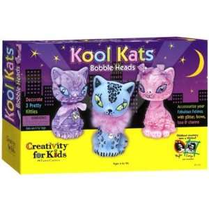  Creativity for Kids Kool Kats Bobble Head Toys & Games