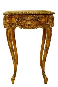 French/ Louis XV Onyx hand painted table , 19th.  